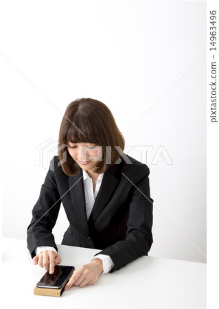 A woman in a business suit 14963496