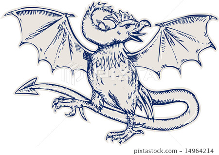 Basilisk Crowing Etching 14964214