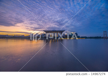 Sunrise at Iron Mosque, Putrajaya Malaysia 14967274