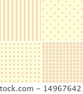 Vector set of 4  background patterns 14967642