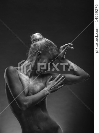 creative composition on the women body 14969276