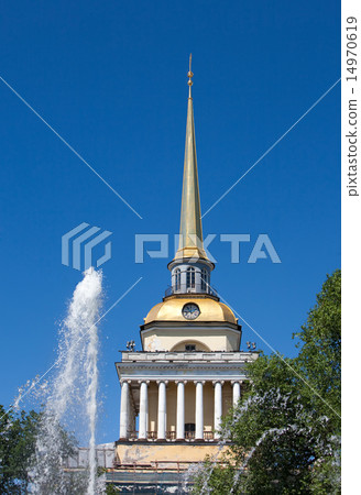 Russia. St. Petersburg. A view of the Admiralty Russia. St. Petersburg. A view of the Admiralty 14970619
