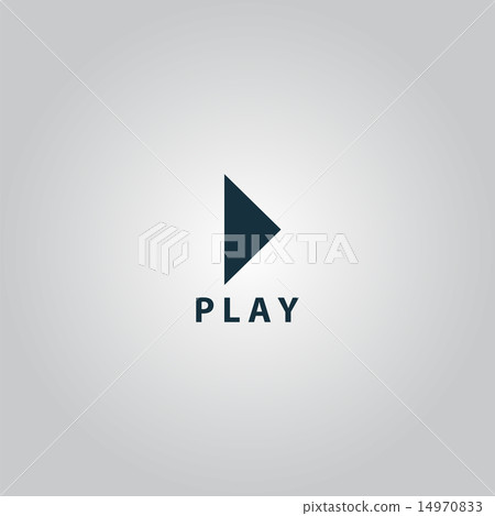 Play button 14970833