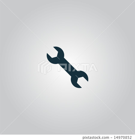 spanner - Vector icon isolated spanner - Vector icon isolated 14970852