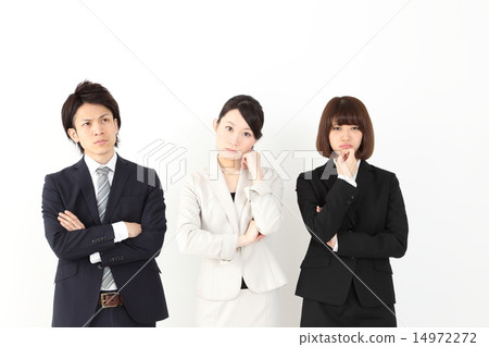 擔心的商人·女商人 14972272