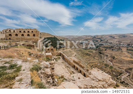 Al Karak kerak crusader castle fortress Jordan Al Karak kerak crusader castle fortress Jordan 14972531