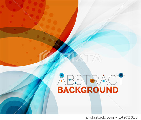 Corporate white background with gentle flowing waves Corporate white background with gentle flowing waves 14973013