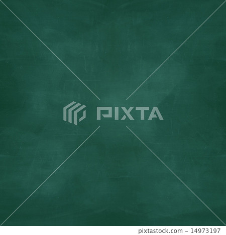 Blank green chalkboard, blackboard texture 14973197