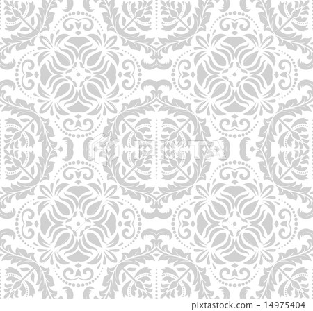 Floral Seamless  Pattern. Orient Abstract Background 14975404