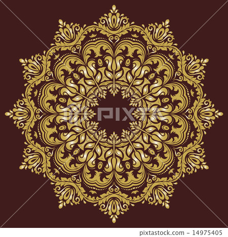 Orient ornamental round lace Orient ornamental round lace 14975405
