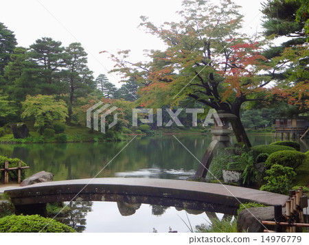 Kenrokuen花園燈籠（石川縣·金澤市） 14976779