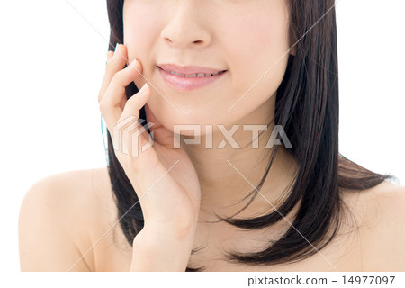 女性30年代美容部分身體部位 女性30年代美容部分身體部位 14977097