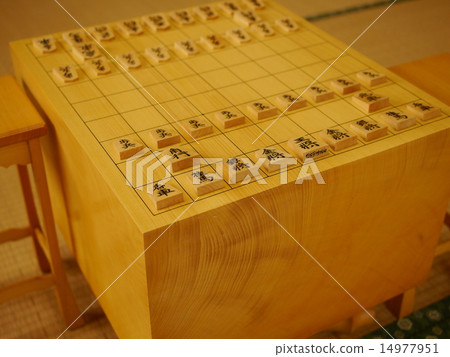 Shogi board and piece 14977951