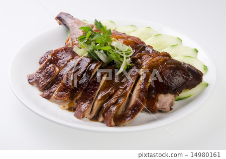 roast duck traditional chinese cuisine 14980161