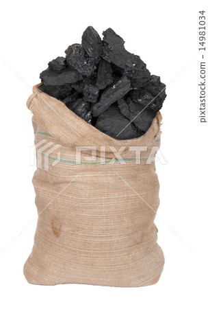 Coal in big sack 14981034