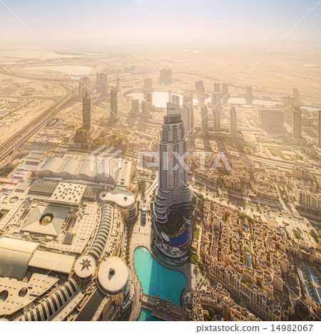 View at Sheikh Zayed Road skyscrapers View at Sheikh Zayed Road skyscrapers 14982067