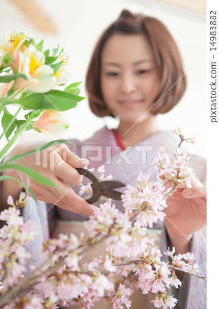 passage through audience to stage, female, lady 14983882