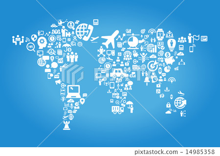Global business concept 14985358