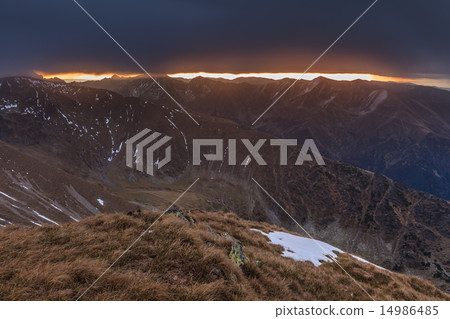 Sunrise in Fagaras Mountains 14986485