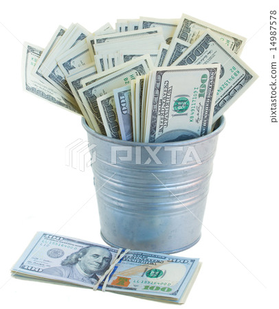 pot of dollars pot of dollars 14987578