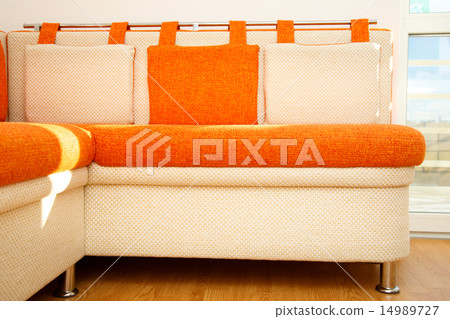 Sofa with pillows Sofa with pillows 14989727