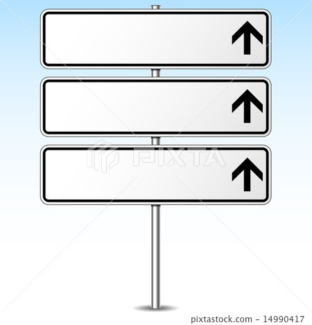 blank signpost blank signpost 14990417