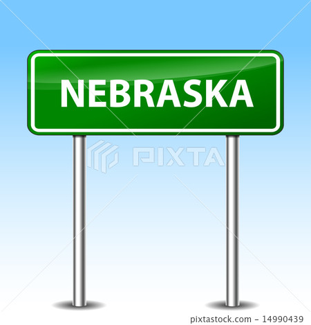 nebraska green sign 14990439