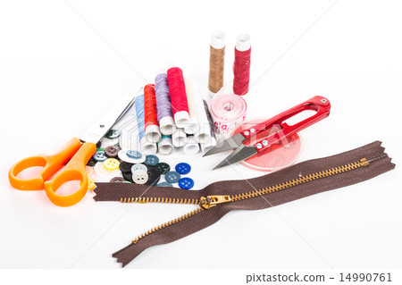 Yarn scissors ,measuring tape and Yarn Sewing 14990761