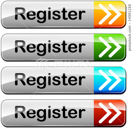 register buttons - Stock Illustration [14991288] - PIXTA