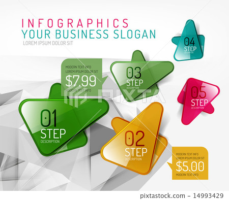 Vector fresh business abstract infographic - Stock Illustration ...