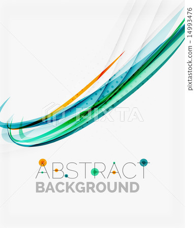Bright colorful line abstract background 14993476
