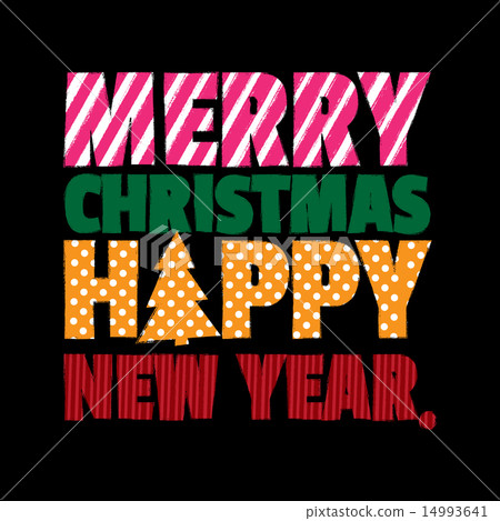 Greeting card. Happy new year. Merry christmas. Greeting card. Happy new year. Merry christmas. 14993641