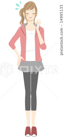 奔跑式女人的不耐煩 14995135