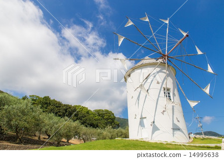 Greek windmill 14995638