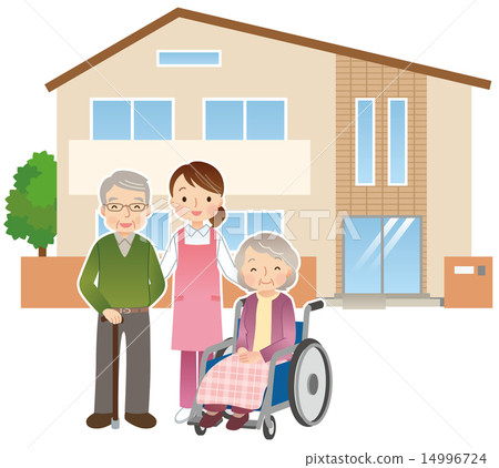 Elderly people and nurse nursing home 14996724