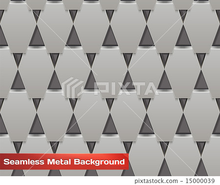 Vector Seamless Metal Background 15000039