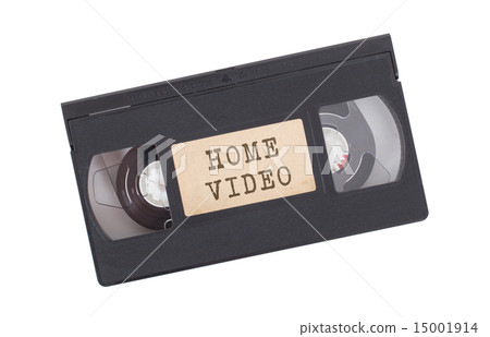 Retro videotape isolated on white Retro videotape isolated on white 15001914