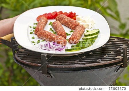 cevapi on barbecue cevapi on barbecue 15003870