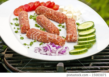 cevapi on barbecue cevapi on barbecue 15003871