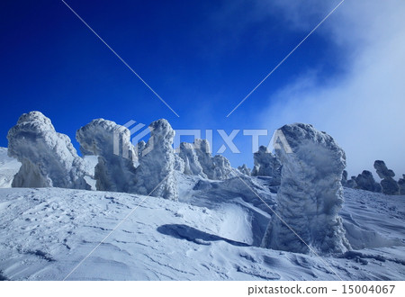 Rake ice of Hakkoda, Aomori Prefecture 15004067