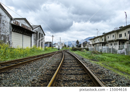 Southern Aso railroad tracks Southern Aso railroad tracks 15004616