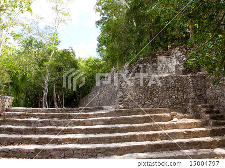 Mexico. Archeologic zone Kabah. Mexico. Archeologic zone Kabah. 15004797