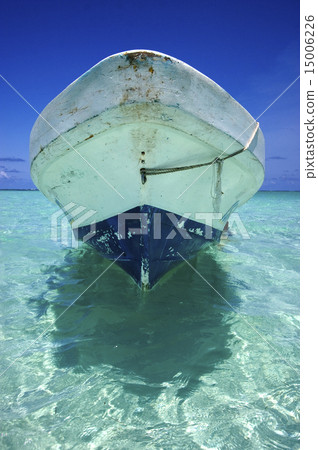 sian kaan and boat in mexico sian kaan and boat in mexico 15006226