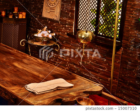 Ayurvedic spa massage still life 15007310