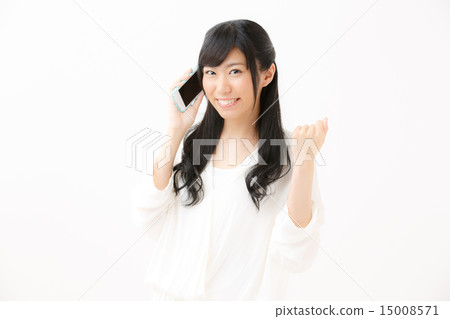 Smartphone · Young lady Smartphone · Young lady 15008571