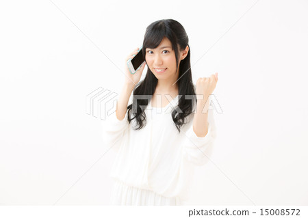 Smartphone · Young lady Smartphone · Young lady 15008572