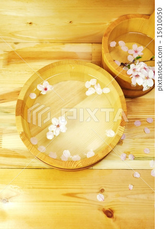 彈簧材料·Yuburi櫻花落入手中·日本手工無垂直位置 15010050