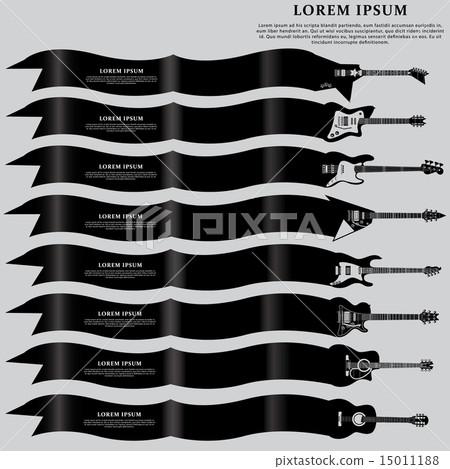guitar ribbon guitar ribbon 15011188