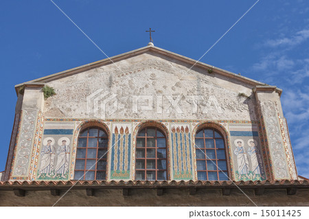 Porec Euphrasian Basilica exterior, Croatia Porec Euphrasian Basilica exterior, Croatia 15011425