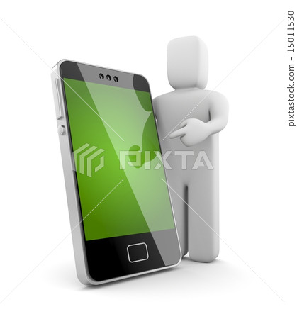 Person with smartphone Person with smartphone 15011530